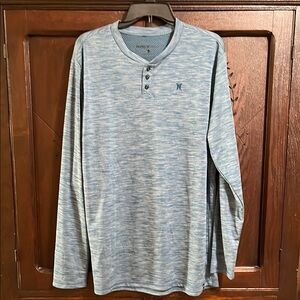 Hurley Men's Henley Long Sleeve Shirt